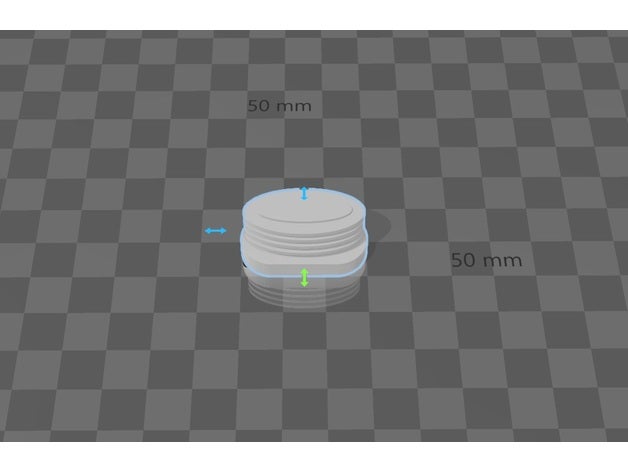 cap endkappe Endkappe Deckel 3D print model - Mito3D