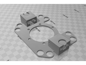 pc Lenkung Rad Taste Teller integriert verdreifachen Magnet Paddel Schalthebel Fahren Simulator Rennen simracing sim 3d print model - Mito3D
