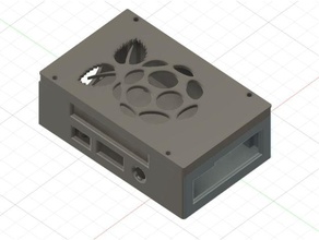 framboise pi 4 relais Cas gaine 3d print model - Mito3D