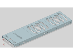 silencio base 801 flujo aire optimizado silenciosa mesa 3d print model - Mito3D