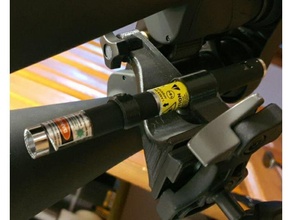 binocular apoyo láser soporte 14mm astronomia astronomía prismáticos descubridor montar puntero trípode 3d print model - Mito3D