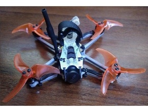tinyhawk estilo libre 2 plato zumbido emax cuadro ii cuadricóptero 3d print model - Mito3D