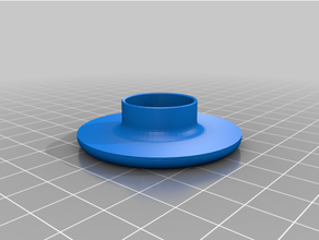 ergonomique tissu bouton poussoir 3d print model - Mito3D