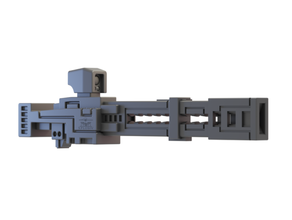 espace communiste dépassé mech fusil 40k tau marteau guerre 3d print model - Mito3D