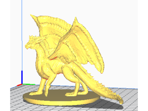 silver dragon lid 3d print model - Mito3D