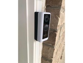 unifi g4 doorbell wedge mount door ubiquiti 3d print model - Mito3D