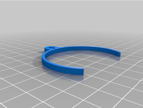 eingeben mul lock Halter Ring 3d print model - Mito3D