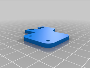 ender 3 biqu filament runout sensor mount creality ender3 3d print model - Mito3D