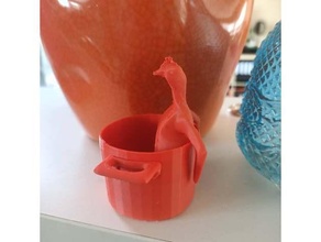 chicken relaxing kettle hottub pot 3d print model - Mito3D