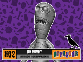 mummy creature halloween decoration holiday monster mummies statue 3d print model - Mito3D