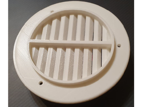 ventilation grid motorhome 3d print model - Mito3D