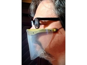 face shield mask covid-19 3d print model - Mito3D
