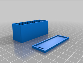 scatola schedine 3d print model - Mito3D