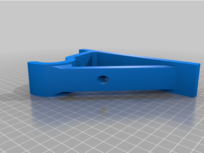 Schwimmbad Zubehör Halter Unterstützung teleskopisch Bar 3d print model - Mito3D