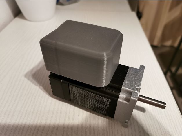 Deckel servomotor nema23 3D print model - Mito3D