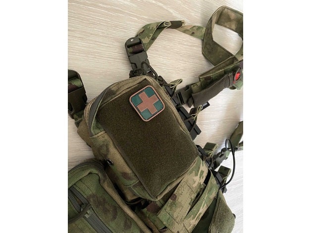 patch aiuto kit airsoft 3D print model - Mito3D