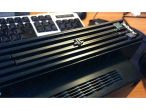 Playstation 2 Fett 5000x Panel 3d print model - Mito3D