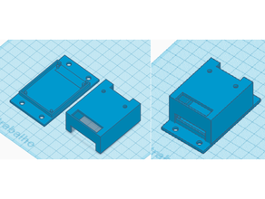 scatola 2 relè modulo arduino caixa parà acqua 2 rel arduino 3d print model - Mito3D