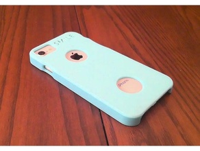 Iphone 8 sorriso caso bainha 3d print model - Mito3D
