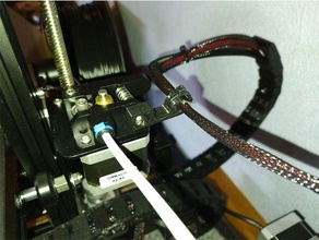cabo suporte extrusora ender 3 3d print model - Mito3D