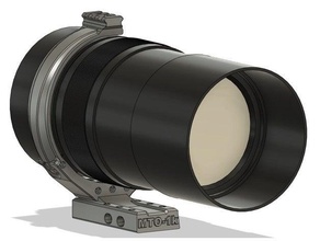 mto-11 mto-11ca two-point mount picatinny rail lens raspberry pi telescope 3d print model - Mito3D