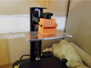 creality ld-002r build plate holder resin 3d print model - Mito3D