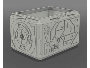 star wars inspired waste bin 3d print model - Mito3D