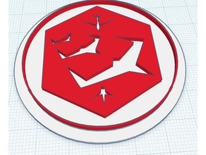 kar kuşları modüler logo eklemek Kanada 3d print model - Mito3D