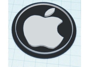 apple modular logo insert apple logo