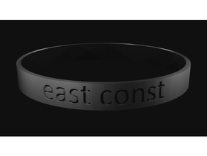 east const bracelet 3d print model - Mito3D