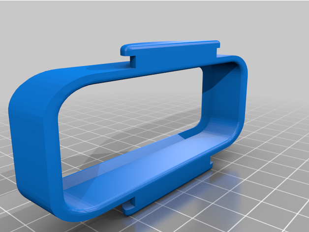 knog blinder road rear light 3D print model - Mito3D