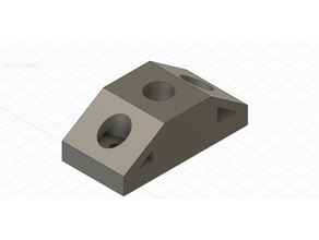 extended roller shade mount 3d print model - Mito3D