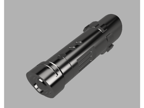 sable luz 1 personalizado láser estrella guerras guerra Galaxias 3d print model - Mito3D