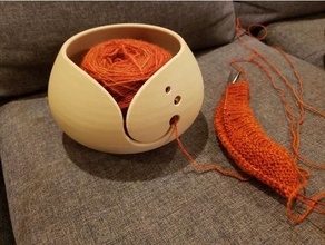 yarn bowl knife knitting wool 3d print model - Mito3D