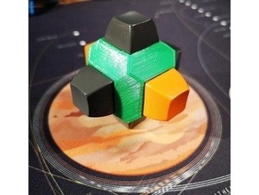 fidgekey tastiera chiave interruttore agitarsi cubo giocattolo meccanico 3d print model - Mito3D