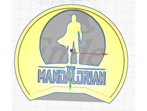 Mandalorianer modular Disney Ohr 3d print model - Mito3D