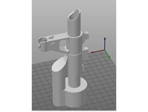 nerf ak court baril module 3d print model - Mito3D