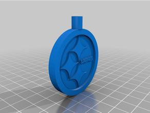 steelers logo ender 3 extrusion knob pro pittsburgh 3d print model - Mito3D