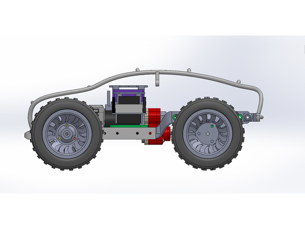 tekerlek rc araba altıgen 12 çap 9cm 693zz rulman arabalar 12mm hex12 canavar 3D print model - Mito3D