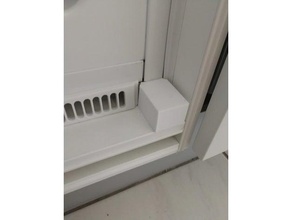 aeg refrigerator hinge cap 3d print model - Mito3D