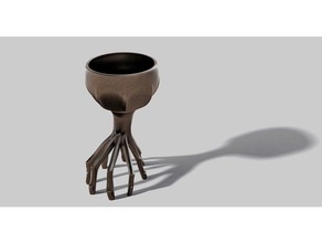 spider hand chalice boardgame cup decoration dungeons dragons goblet halloween sculpture 3d print model - Mito3D