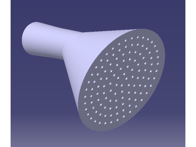 watering nozzle 10l 3D print model - Mito3D