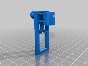 nerf uzun vuruş dürbün değiştirme 3d print model - Mito3D