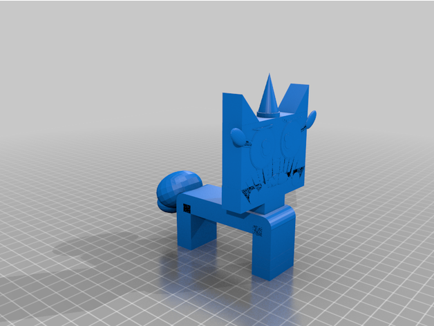 Roblox unikitty 3D print model - Mito3D