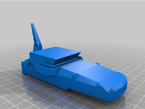 armidale patrol boat rc 3d print model - Mito3D