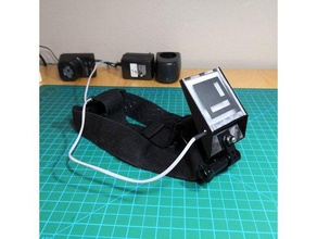 Kopf Verfolgung Adapter aruco Marker 3d print model - Mito3D