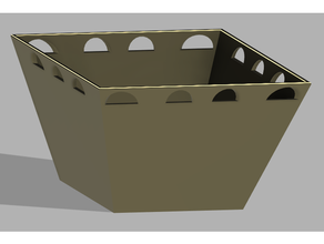 basket 3d print model - Mito3D