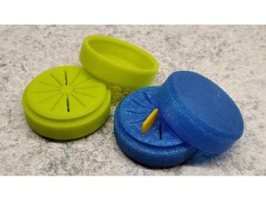 flexible rubber microsd box 3d print model - Mito3D