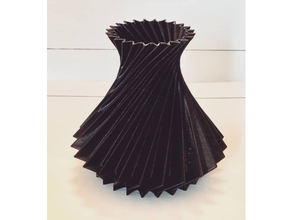 tordu spirale vase 3d print model - Mito3D