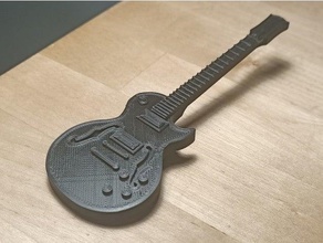 Gibson Paul suprême électrique guitare 3d print model - Mito3D